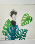Taidegrafiikka, Laura Pohjonen, "Punkkari, 1/20"